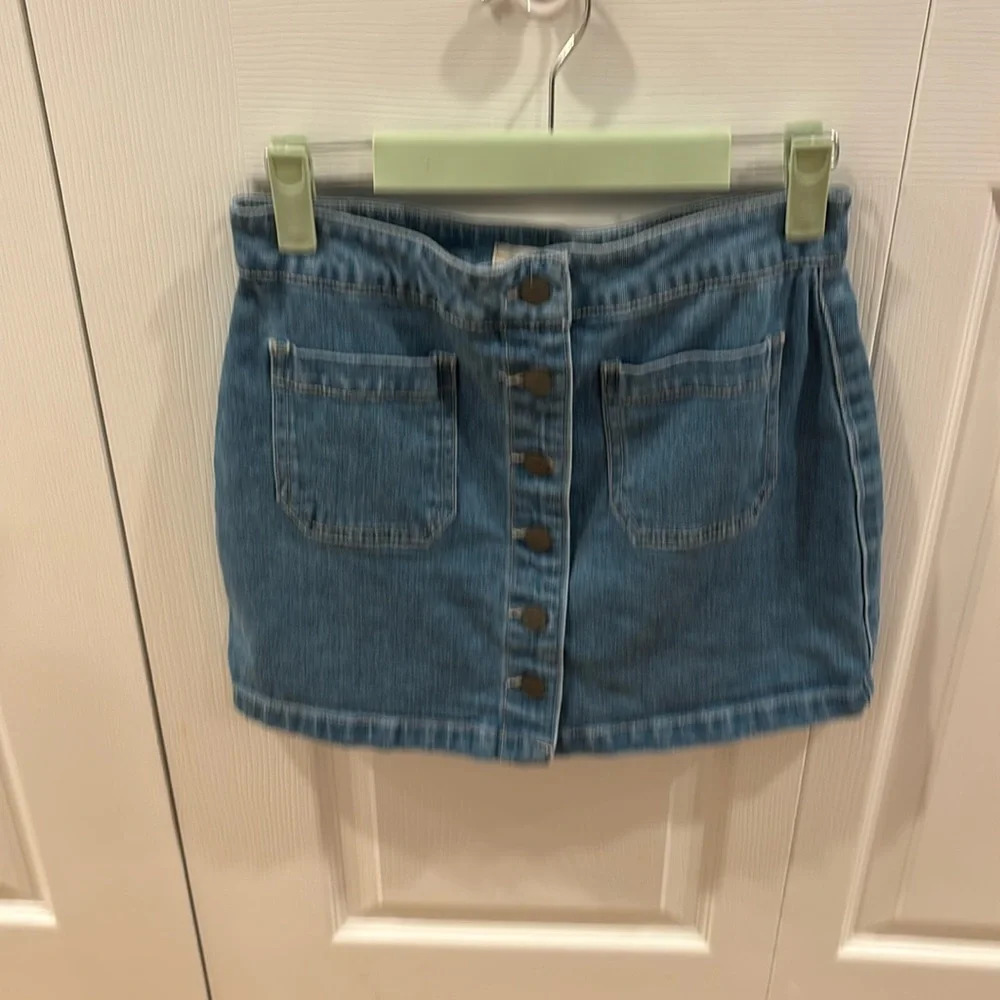 Girls Jean Skirt - Picture 1 of 3